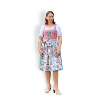 Patron robe Dirndl avec tablier femme pdf Fadenkäfer, en allemand