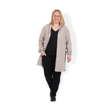 Patron chemise / sur-chemise femme pdf Fadenkäfer, en allemand
