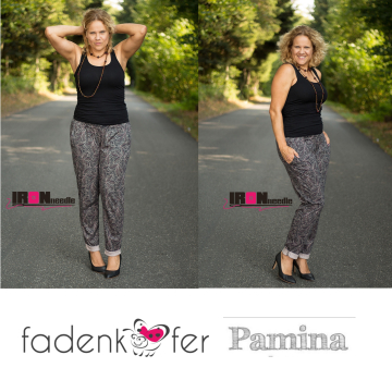 Patron pantalon femme pdf Pamina Fadenkäfer, en français