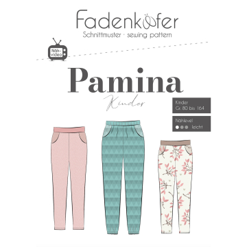 Patron pantalon enfant pdf Pamina Fadenkäfer, en français