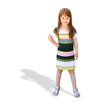 Patron robe enfant pdf Isabell Fadenkäfer, en allemand
