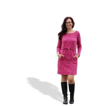 Patron robe femme pdf Mila Fadenkäfer, en français