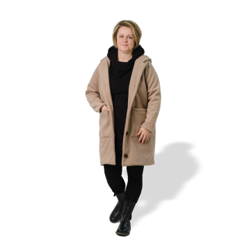 Patron manteau femme pdf Mika Fadenkäfer, en allemand