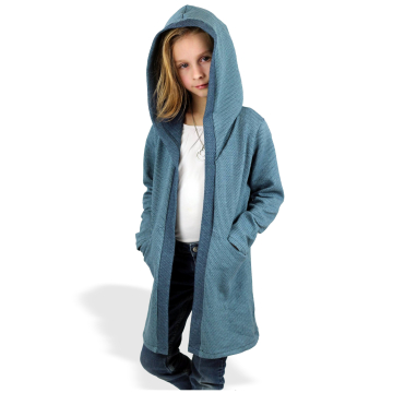 Patron cardigan femme pdf Minna Fadenkäfer, en français