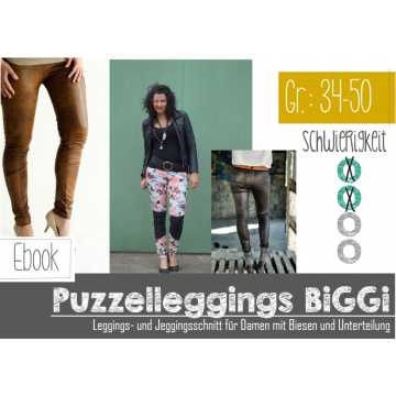 E-book FeeFeeFashion Bikerleggings BiGGi Dames, Duits