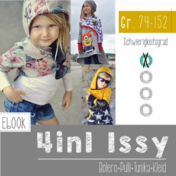 Patron sweat-shirt enfant pdf Issy FeeFeeFashion, en allemand