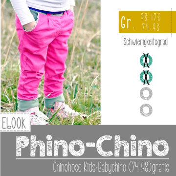 Patron pantalon enfant pdf Chino FeeFeeFashion, en allemand