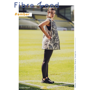 Patron Fibre Mood bodywarmer femme pdf Ember, en français