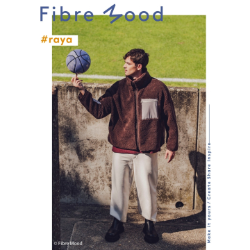 Patron Fibre Mood veste homme pdf Raya, en français