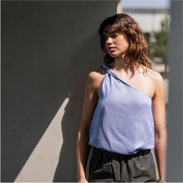 E-book Fibre Top Hallie, Nederlands