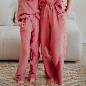 Patron pantalon enfant pdf Alessandra Fino & Stitch, en allemand