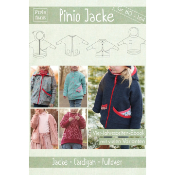 Patron veste enfant pdf Pinio Firlefanz, en allemand