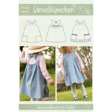 E-Book Firlefanz Kinderkleid Gänseblümchen, duits