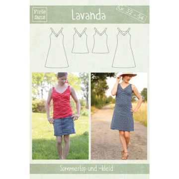 Patron top femme pdf Lavanda Firlefanz, en allemand