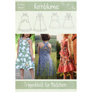 Patron robe enfant pdf Kornblume Firlefanz, en allemand
