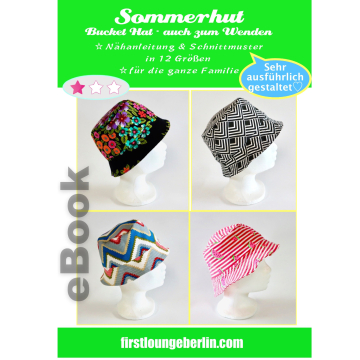 E-Book Firstlounge Berlin Bucket Hat Sommerhut, duits