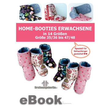 E-Book Firstlounge Berlin Home Booties Erwachsene, duits