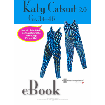 Patron combinaison sport femme pdf Katy Firstlounge Berlin, en allemand