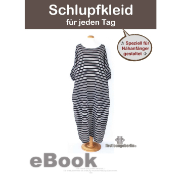 Patron robe oversized femme pdf Firstlounge Berlin, en allemand