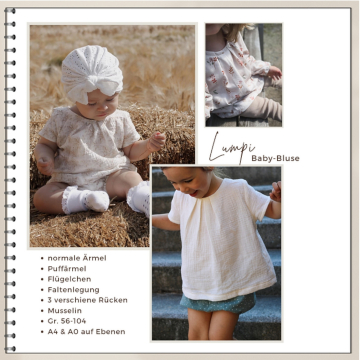 E-Book Four Chapter Baby-Bluse Lumpi