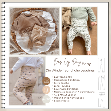 E-Book Four Chapter Das Baby Leg-Ding, Duits