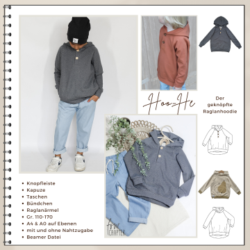 E-Book Four Chapter Hoo-He Hoodie Kids, Duits