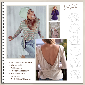 E-book Four Chapter On To-To Puzzleshirt, Duits
