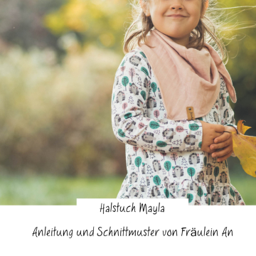 Patron écharpe enfant pdf Mayla Fräulein An, en allemand