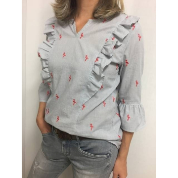 E-Book Frau Schnitte blouse Ella mt. 36-46, Duits
