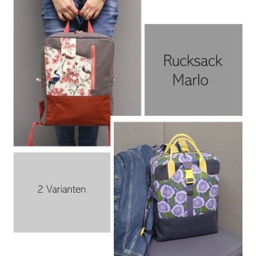 E-book Frau Schnitte rugzak Marlo, Duits