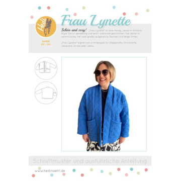 E-Book Hedi näht Jacke Frau Lynette
