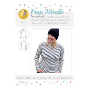 E-Book Hedi näht Rollkragenshirt Frau Marike, duits