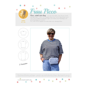 E-book Hedi näht Shirt / Kleid Frau Picco, Duits