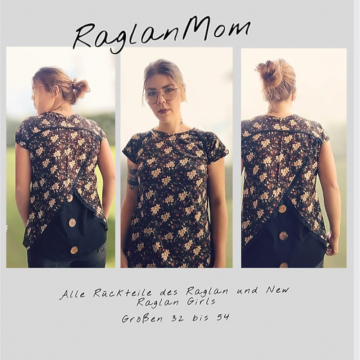 E-book Herr Knirps & das Himbeermädchen Raglan Mom Shirt, Duits