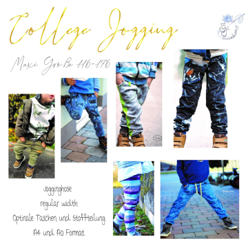 E-Book J&J Fadentanz Kinder College-Jogging Maxi