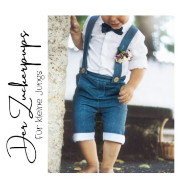 Ebook patron pantalon enfant garçon Zuckerpups Jonelli Fashion, en allemand