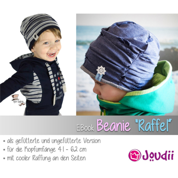 E-Book Joudii Beanie Raffel, en allemand