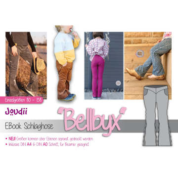 Ebook patron pantalon enfant Bellbyx Joudii, en allemand