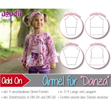 E-Book Joudii Tunika Danza Ärmel Add on