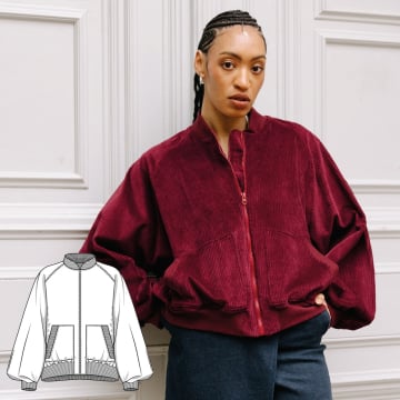 E-Book JULIANA MARTEJEVS Bomberjacke Damen Audrey