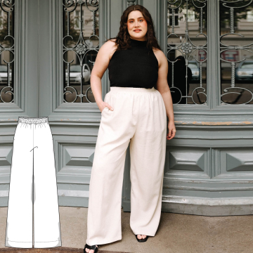 E-book JULIANA MARTEJEVS Palazzo Pants, Duits/Engels