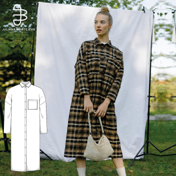 E-book JULIANA MARTEJEVS Sommer Bluse Kleid Oberteil, Duits