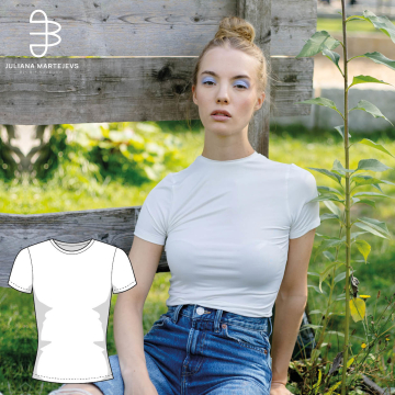 E-book JULIANA MARTEJEVS T-Shirt Basic Oberteil, Duits