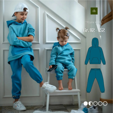 Ebook patron pantalon jogging & sweat enfant Prune JusAsuj, en allemand