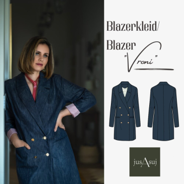 E-Book JusAsuj Blazer/Blazerkleid Vroni