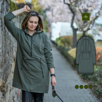 E-Book JusAsuj Damen Jacke Romy