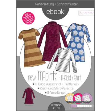 E-Book Ki-Ba-Doo A-Kleid / Shirt new MAbinta