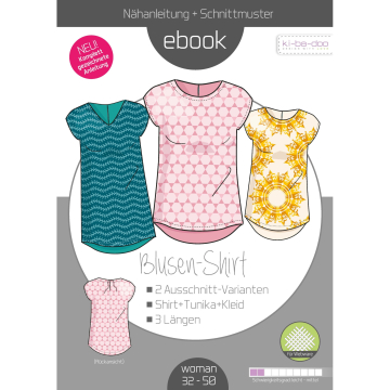 E-Book Ki-Ba-Doo Basic Blouse-Shirt Woman, Duits