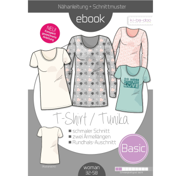 E-Book Ki-Ba-Doo Basic T-Shirt / Tunika Damen