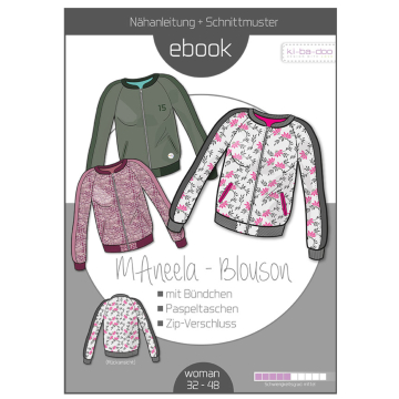 E-Book Ki-Ba-Doo Blouson MAneela Woman, Duits